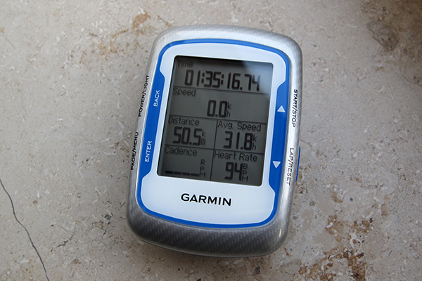 Garmin edge 500 heart rate monitor on sale